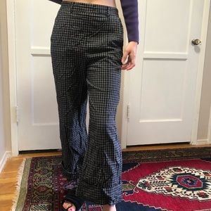 Cool plaid pants!!